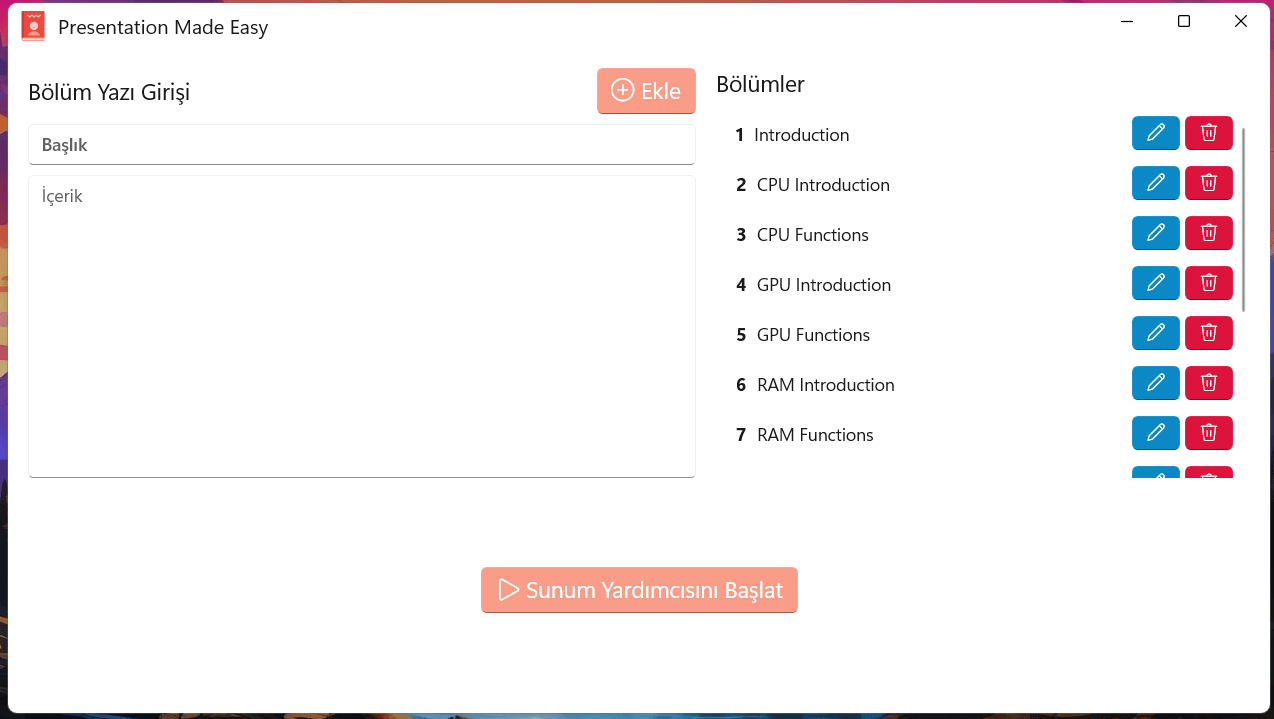Presentation Made Easy